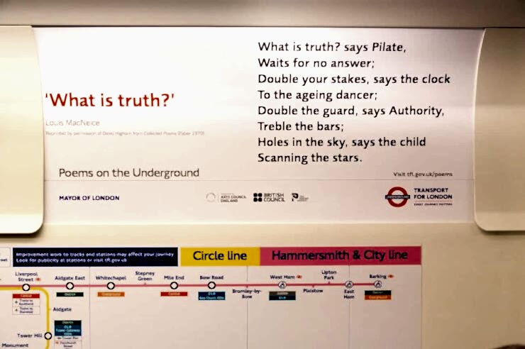Image for ‘Having poetry in a public space transports us, even if we don’t understand it’