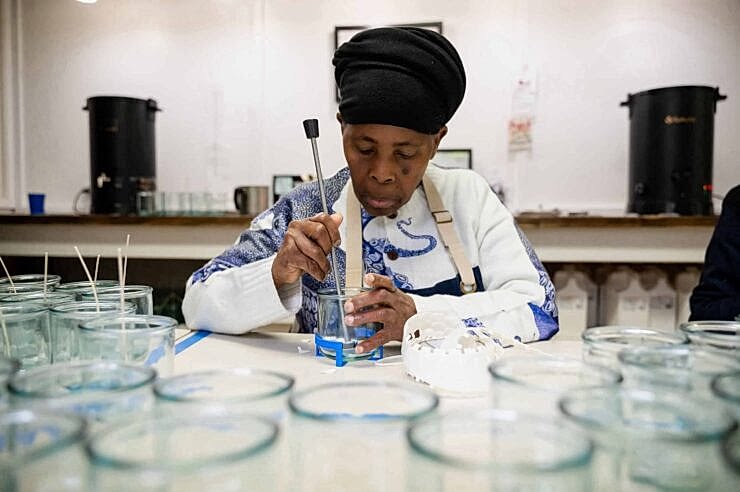 Image for How the ancient art of candle making is creating a brighter future for refugees